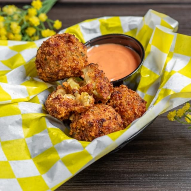 Broccoli & Cheese Bites.